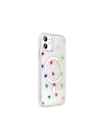 Apple iPhone 11 Kılıf M-Safe Şarj Özellikli Şeffaf Redclick Folk Sert Kapak
