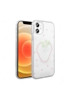 Apple iPhone 11 Kılıf Şeffaf Figürlü Redclick Folk Sert Kapak