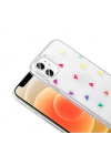 Apple iPhone 11 Kılıf Şeffaf Figürlü Redclick Folk Sert Kapak