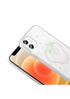 Apple iPhone 11 Kılıf Şeffaf Figürlü Redclick Folk Sert Kapak