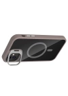Apple iPhone 11 Kılıf Standlı ve Kamera Lens Hediyeli M-Safe Şarj Özellikli Redclick Etro Kapak