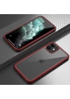 Apple İphone 11 Kılıf Redclick Dor Silikon Temperli Cam Kapak