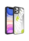 Apple iPhone 11 Pro Max Kılıf Aynalı Desenli Kamera Korumalı Parlak Redclick Mirror Kapak