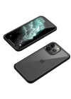 Apple İphone 12 Pro Kılıf Redclick Dor Silikon Temperli Cam Kapak