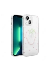 Apple iPhone 13 Kılıf Şeffaf Figürlü Redclick Folk Sert Kapak