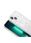 Apple iPhone 13 Kılıf Şeffaf Figürlü Redclick Folk Sert Kapak