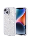 Apple iPhone 13 Kılıf Taşlı Tasarımlı Redclick Kapi Kapak