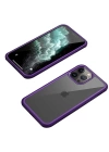 Apple İphone 13 Pro Kılıf Redclick Dor Silikon Temperli Cam Kapak