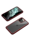 Apple İphone 13 Pro Kılıf Redclick Dor Silikon Temperli Cam Kapak