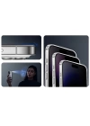 Apple iPhone 13 Redclick 2.5D Oliv Privacy Temperli Cam Ekran Koruyucu + Kolay Uygulama Aparatı