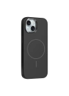 Apple iPhone 14 Kılıf M-Safe Şarj Özellikli Metal Kamera Çerçeveli Redclick Edi Silikon Kapak