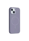 Apple iPhone 14 Kılıf M-Safe Şarj Özellikli Metal Kamera Çerçeveli Redclick Edi Silikon Kapak