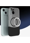 Apple iPhone 14 Kılıf M-Safe Şarj Özellikli Mıknatıslı Redclick Duble Kapak