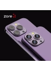 Apple İphone 14 Plus Redclick Cl-12 Premium Safir Parmak İzi Bırakmayan Anti-reflective Kamera Lens Koruyucu