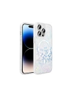 Apple iPhone 14 Pro Max Kılıf M-Safe Şarj Özellikli Şeffaf Redclick Folk Sert Kapak