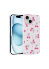Apple iPhone 15 Kılıf Kamera Korumalı Desenli Redclick Klip Kapak