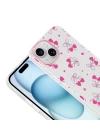 Apple iPhone 15 Kılıf Kamera Korumalı Desenli Redclick Klip Kapak