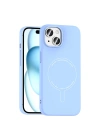 Apple iPhone 15 Kılıf M-Safe Şarj Özellikli Kamera Korumalı Redclick Elio Sert PC Kapak