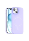 Apple iPhone 15 Kılıf M-Safe Şarj Özellikli Kamera Korumalı Redclick Elio Sert PC Kapak