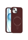 Apple iPhone 15 Kılıf M-Safe Şarj Özellikli Kamera Korumalı Redclick Elio Sert PC Kapak