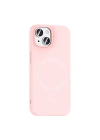 Apple iPhone 15 Kılıf M-Safe Şarj Özellikli Kamera Korumalı Redclick Elio Sert PC Kapak