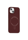 Apple iPhone 15 Kılıf M-Safe Şarj Özellikli Kamera Korumalı Redclick Elio Sert PC Kapak