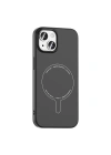Apple iPhone 15 Kılıf M-Safe Şarj Özellikli Kamera Korumalı Redclick Elio Sert PC Kapak