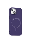 Apple iPhone 15 Kılıf M-Safe Şarj Özellikli Kamera Korumalı Redclick Elio Sert PC Kapak