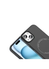 Apple iPhone 15 Kılıf M-Safe Şarj Özellikli Kamera Korumalı Redclick Elio Sert PC Kapak
