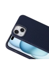Apple iPhone 15 Kılıf M-Safe Şarj Özellikli Kumaş Tasarımlı Redclick Miami Sert PC Kapak