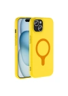 Apple iPhone 15 Kılıf M-Safe Şarj Özellikli Redclick Aris Silikon Kapak