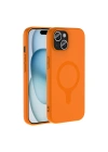 Apple iPhone 15 Kılıf M-Safe Şarj Özellikli Redclick Aris Silikon Kapak