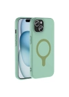 Apple iPhone 15 Kılıf M-Safe Şarj Özellikli Redclick Aris Silikon Kapak