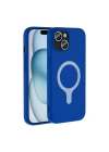 Apple iPhone 15 Kılıf M-Safe Şarj Özellikli Redclick Aris Silikon Kapak