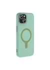 Apple iPhone 15 Kılıf M-Safe Şarj Özellikli Redclick Aris Silikon Kapak