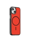 Apple iPhone 15 Kılıf M-Safe Şarj Özellikli Redclick Lora PC Kapak