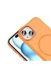 Apple iPhone 15 Kılıf M-Safe Şarj Özellikli Redclick Lora PC Kapak