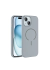 Apple iPhone 15 Kılıf M-safe Şarj Özellikli Redclick Meta Kapak