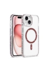 Apple iPhone 15 Kılıf M-safe Şarj Özellikli Redclick Tera Silikon Kapak