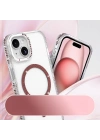 Apple iPhone 15 Kılıf M-safe Şarj Özellikli Redclick Tera Silikon Kapak