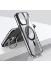 Apple iPhone 15 Pro Kılıf Magsafe Şarj Özellikli Wlons Standlı Efsane Kapak