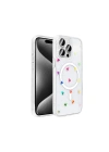Apple iPhone 15 Pro Max Kılıf M-Safe Şarj Özellikli Şeffaf Redclick Folk Sert Kapak