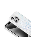Apple iPhone 15 Pro Max Kılıf M-Safe Şarj Özellikli Şeffaf Redclick Folk Sert Kapak