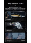 Apple iPhone 15 Pro Max Magsafe Şarj Özellikli Karbon Fiber Benks Montage Hibrit Armor Pro 600D Kevlar Kapak