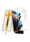 Apple iPhone 15 Redclick 2.5D Oliv HD Temperli Cam Ekran Koruyucu + Kolay Uygulama Aparatı