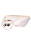 Apple iPhone 16 Kılıf Standlı ve Kamera Lens Hediyeli M-Safe Şarj Özellikli Redclick Etro Kapak