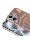 Apple iPhone 16 Plus Kılıf Airbagli Parlak Taş Detay Tasarımlı Redclick Esila Kapak