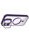 Apple iPhone 16 Plus Kılıf Standlı ve Kamera Lens Hediyeli M-Safe Şarj Özellikli Redclick Etro Kapak