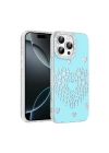 Apple iPhone 16 Pro Max Kılıf Damla Taşlı Redclick Rivas Sert PC Kapak