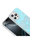 Apple iPhone 16 Pro Max Kılıf Damla Taşlı Redclick Rivas Sert PC Kapak